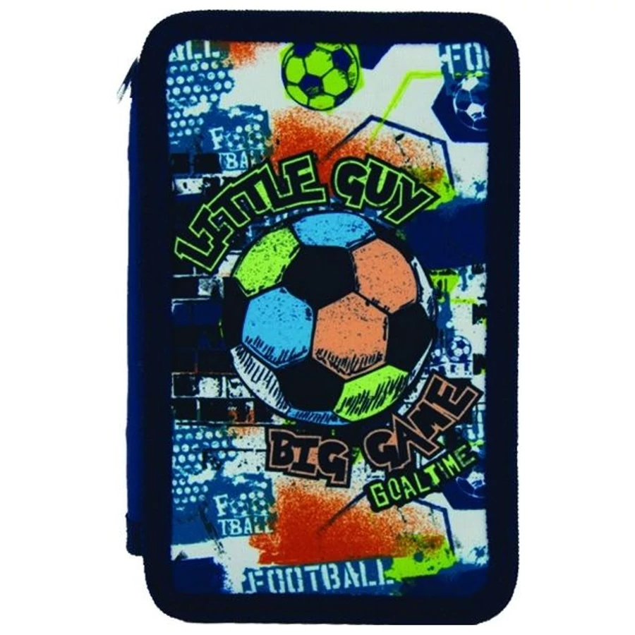 TOLLTARTÓ 3 emeletes OCTOPUS vegyes minta (Football kék, N01E25584)