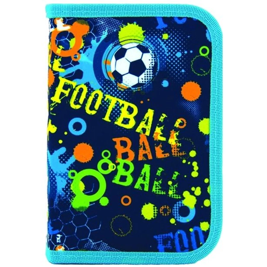 TOLLTARTÓ 2 klapnis OCTOPUS vegyes minta (Football blue, N01E75805)