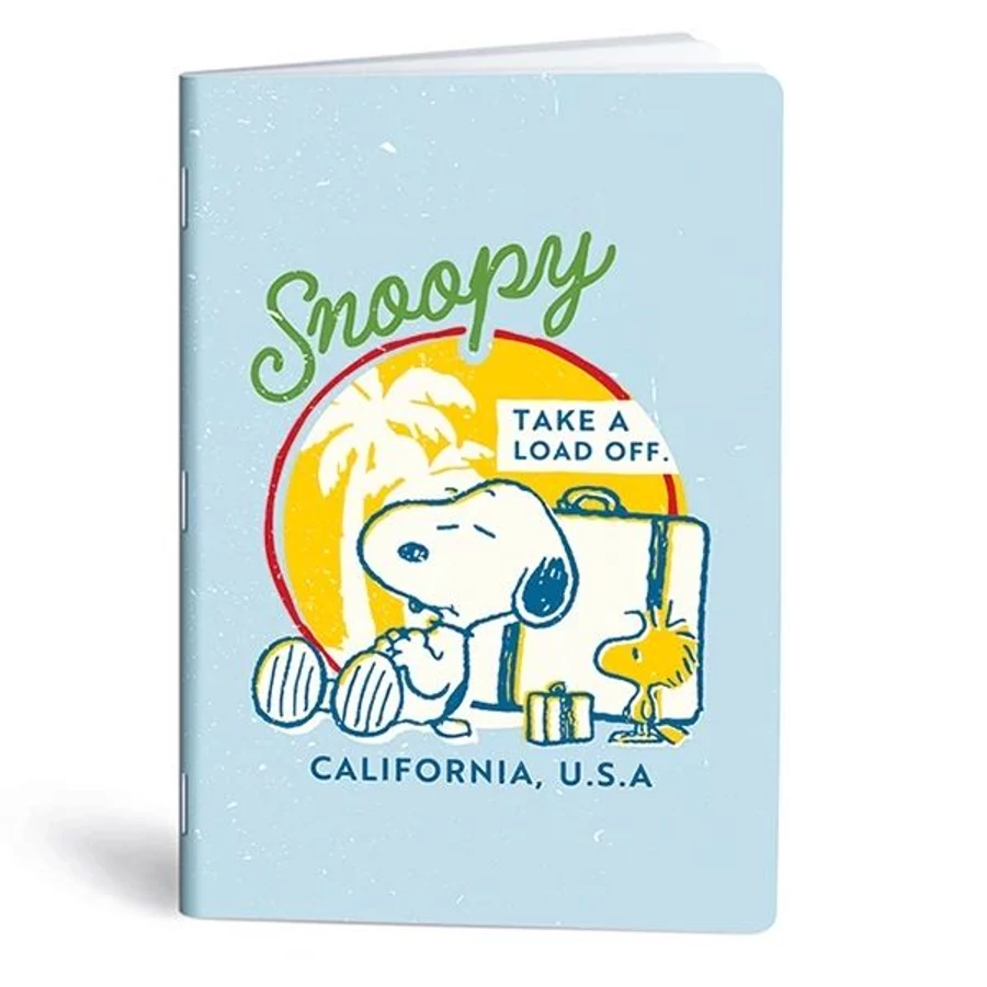 *57715 FÜZET A4 Mar-Mar Lipamill 40l kockás Snoopy