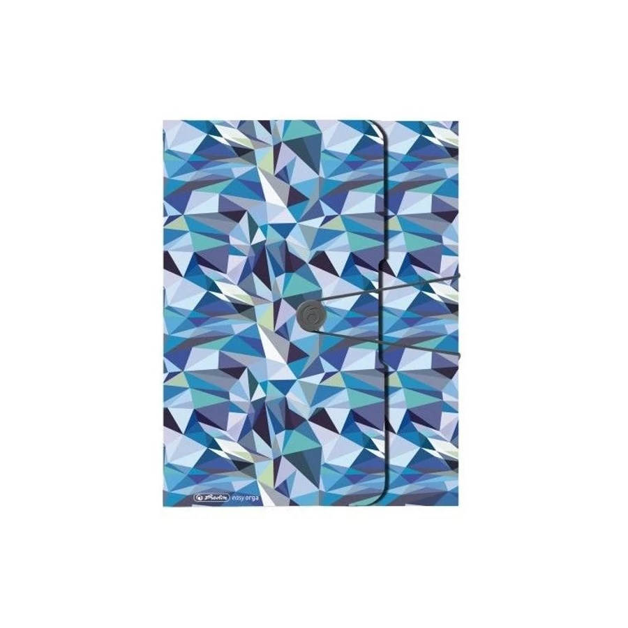*57763 FÜZETBOX A4 PP HERLITZ "Wild Animal"  blue