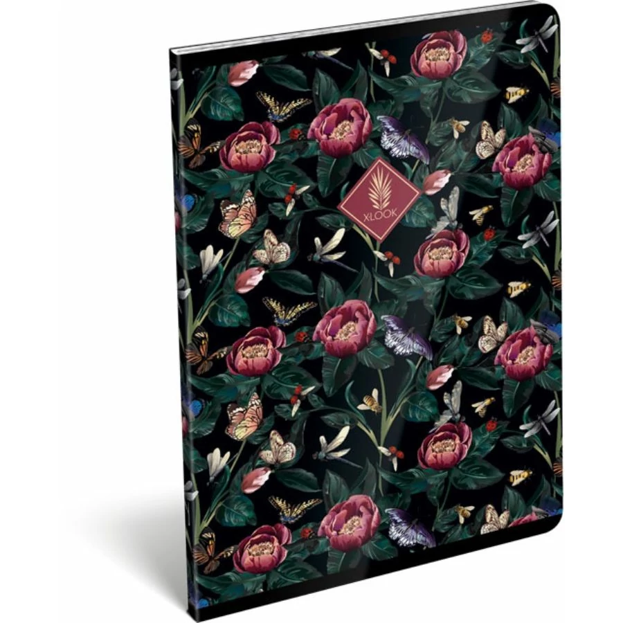 *57820 FÜZET A4 LIZZY kockás 40l exkluzív XLook23