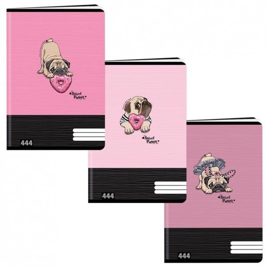 *57831 FÜZET A4 ARGUS vonalas new minták 40l exclusive 1506