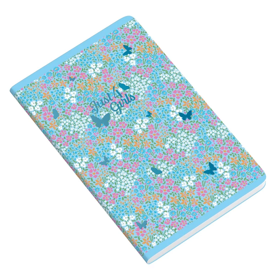 *57867 FÜZET A4 Ambar vonalas 48lap PP  Just for Girls