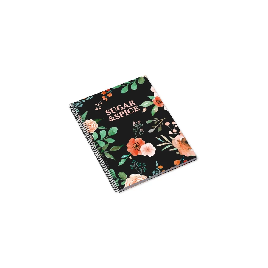 *57870 FÜZET spirál A4 Ambar = 80l Sugar & Spice  New Age