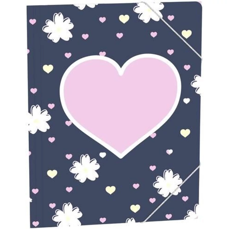 *57876 GUMIS DOSSZIÉ A4 Lannoo Love Daises