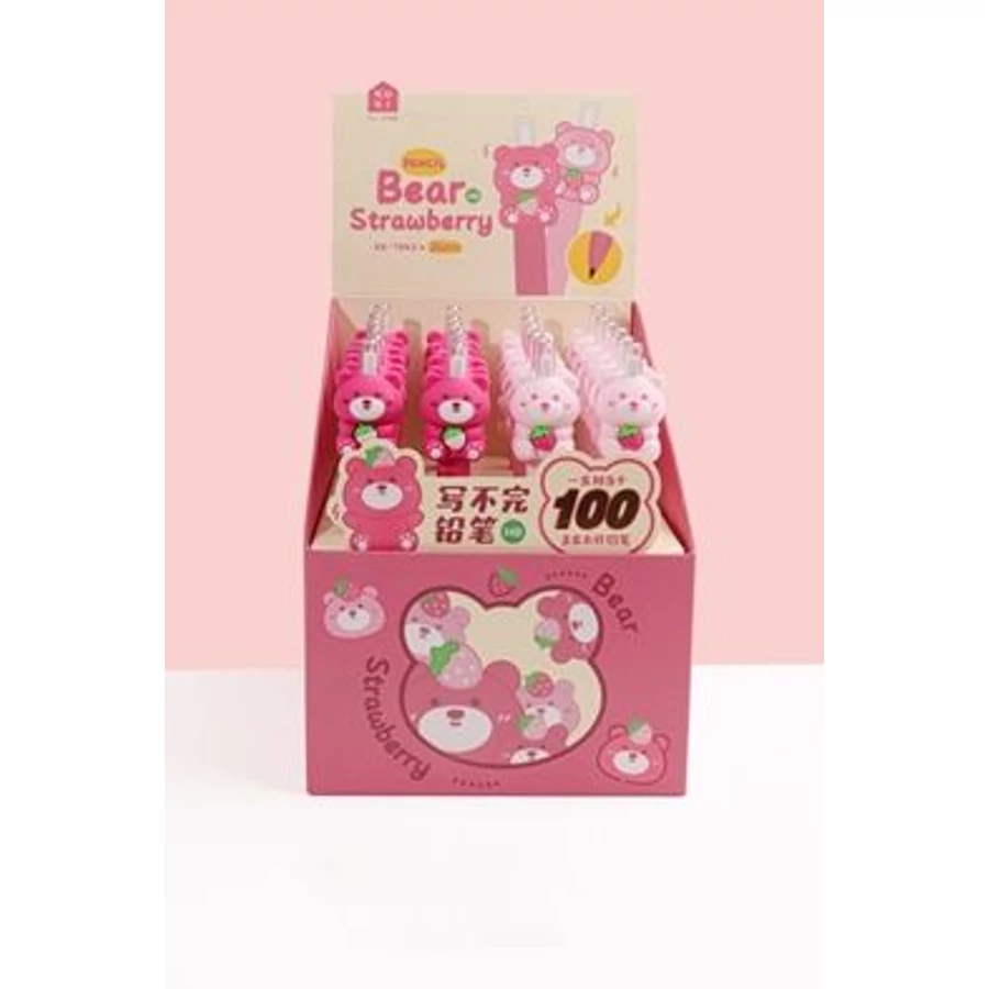 *57984 GRAFIT TR  Örök ceruza Bear nyomógombos  7243