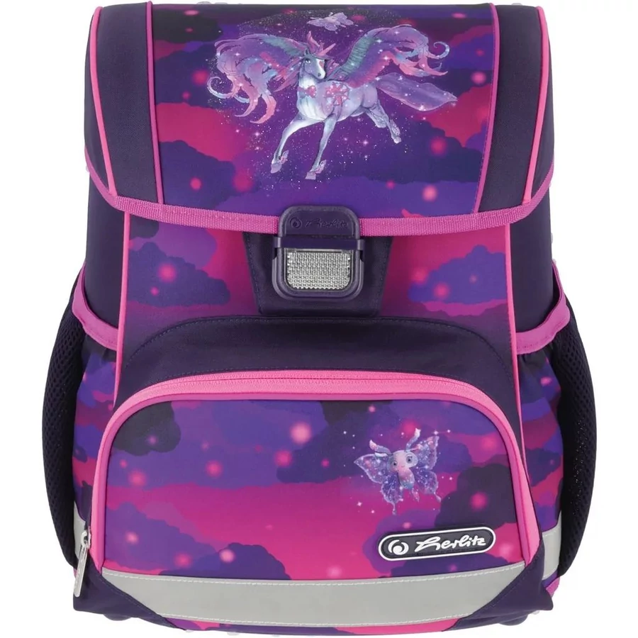 *57997 Iskolatáska HERLITZ Loop Plus töltött Unicorn