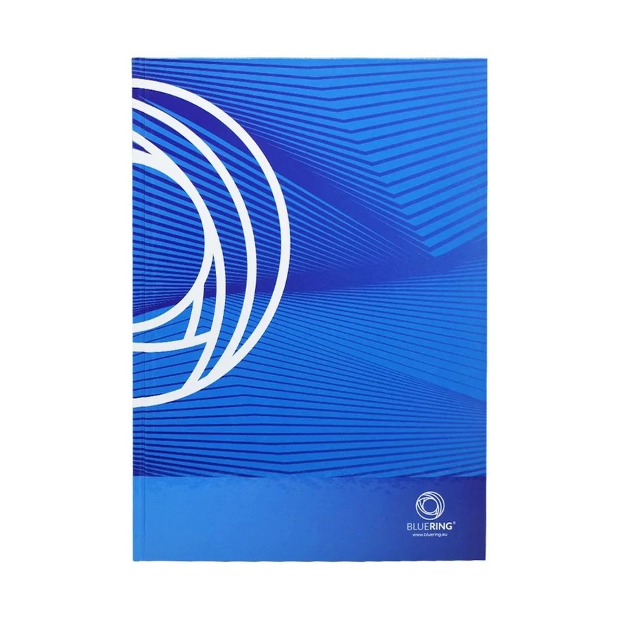*58108 BEÍRÓFÜZET A4 BLUERING 96l = keményfedeles