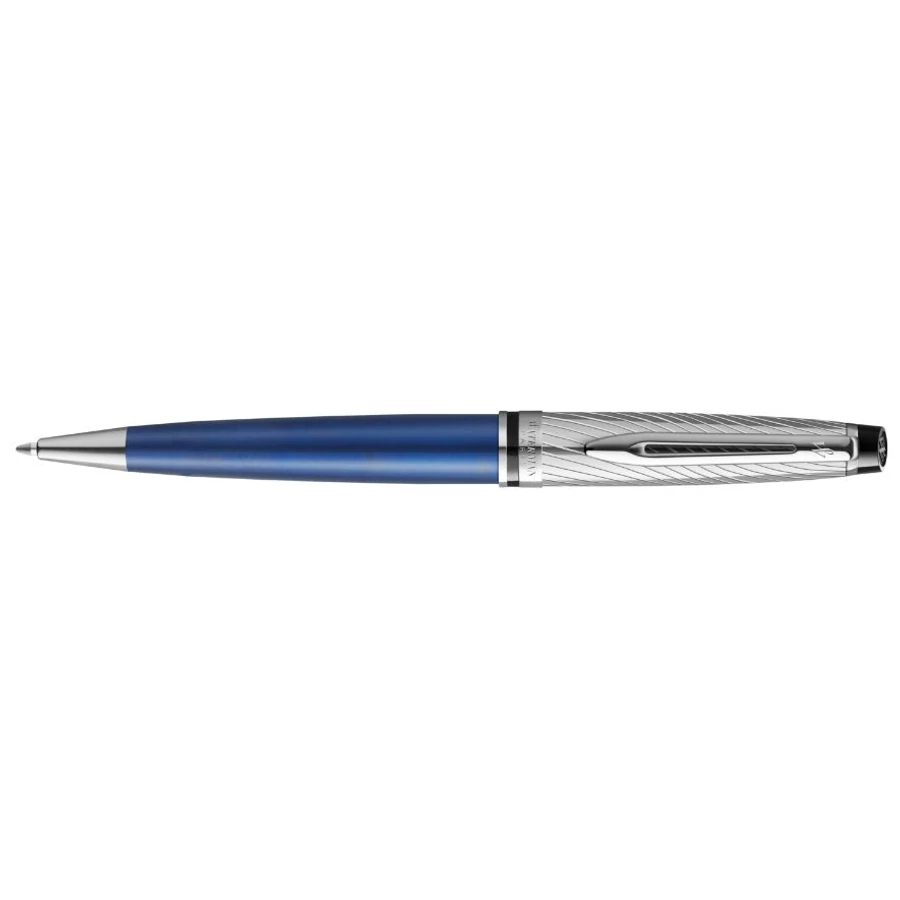 *58144 WATERMAN GTOLL Expert III Deluxe cizellált kék, ezüst klipsz 2187683