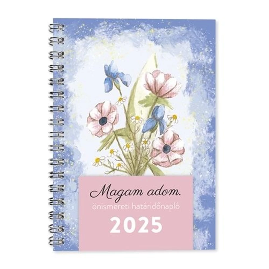 HATÁRIDŐNAPLÓ 2025 A5 heti Period önismereti (kék, P4114-1872)