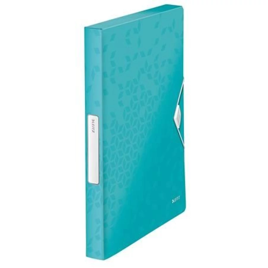 DOSSZIÉ gumis A4 30mm PP  LEITZ "Wow Jumbo"