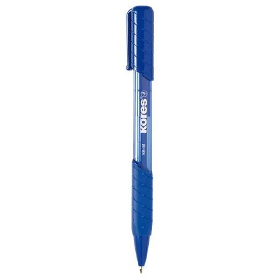 GTOLL KORES "K6-M" 1mm, nyomógombos háromszögletű, kék
