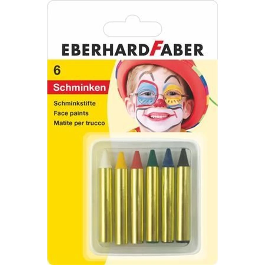 ARCFESTÉK mini EBERHARD-FABER  6szín/cs.