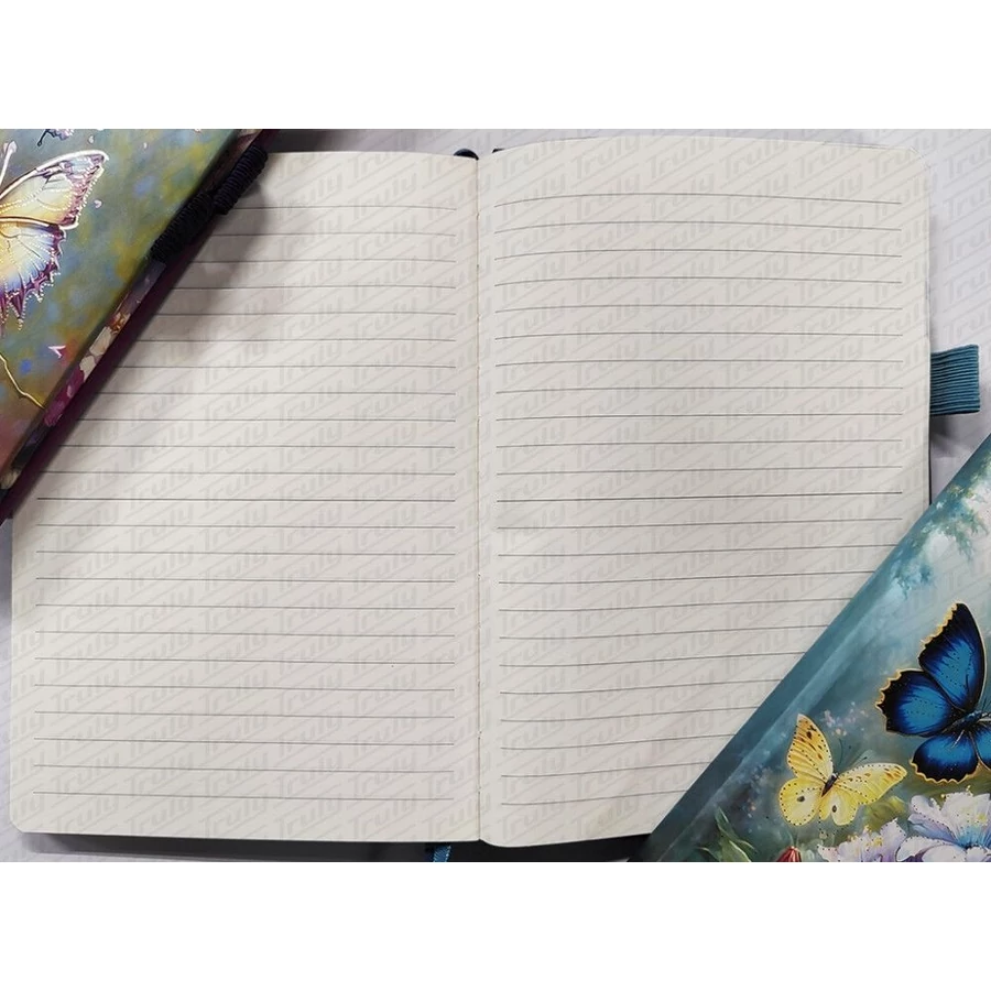 *58488 EMLÉKKÖNYV/NOTESZ A5 3D Butterfly =  6600-19