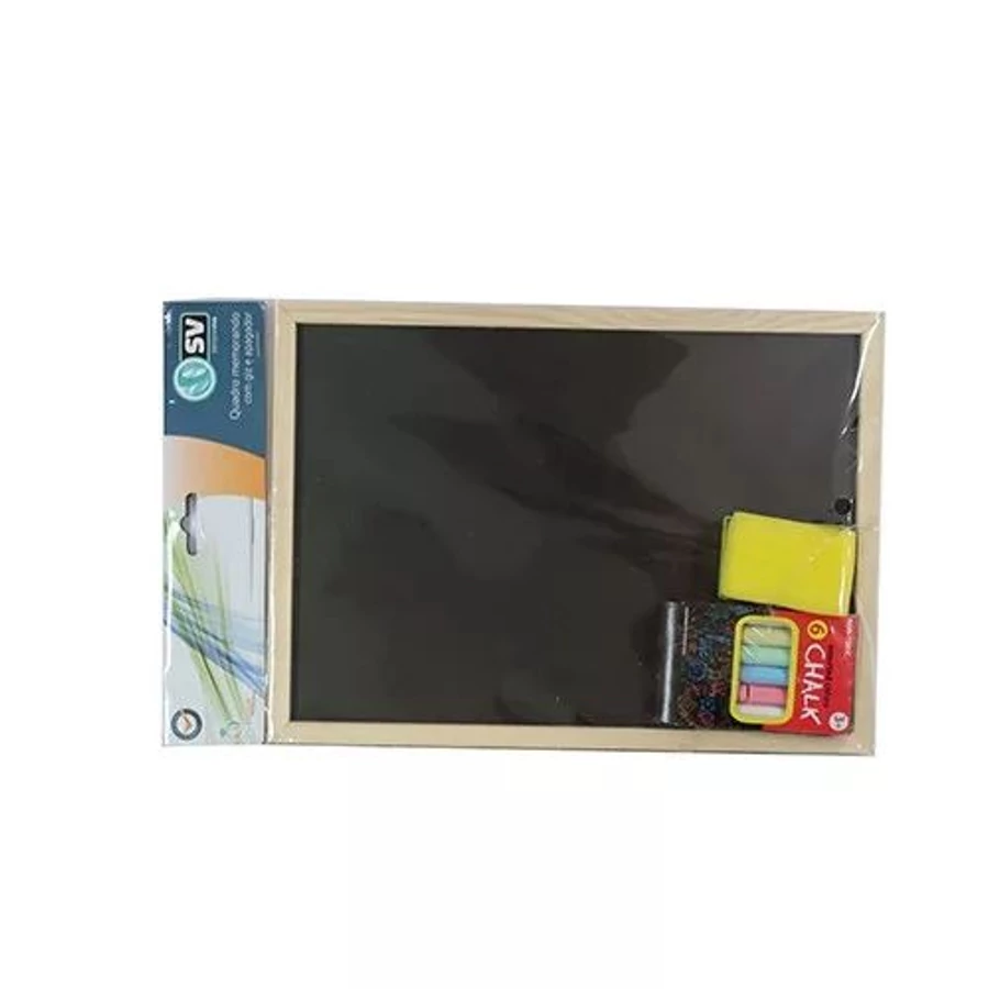 KRÉTATÁBLA szett SchoolArt 29*21cm 6db krétával, szivaccsal