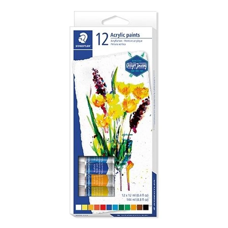 AKRILFESTÉK 12 művészeti STAEDTLER  