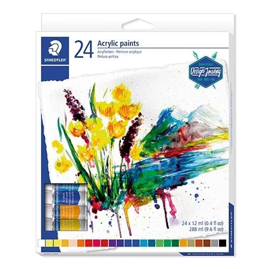 AKRILFESTÉK 24 művészeti STAEDTLER  