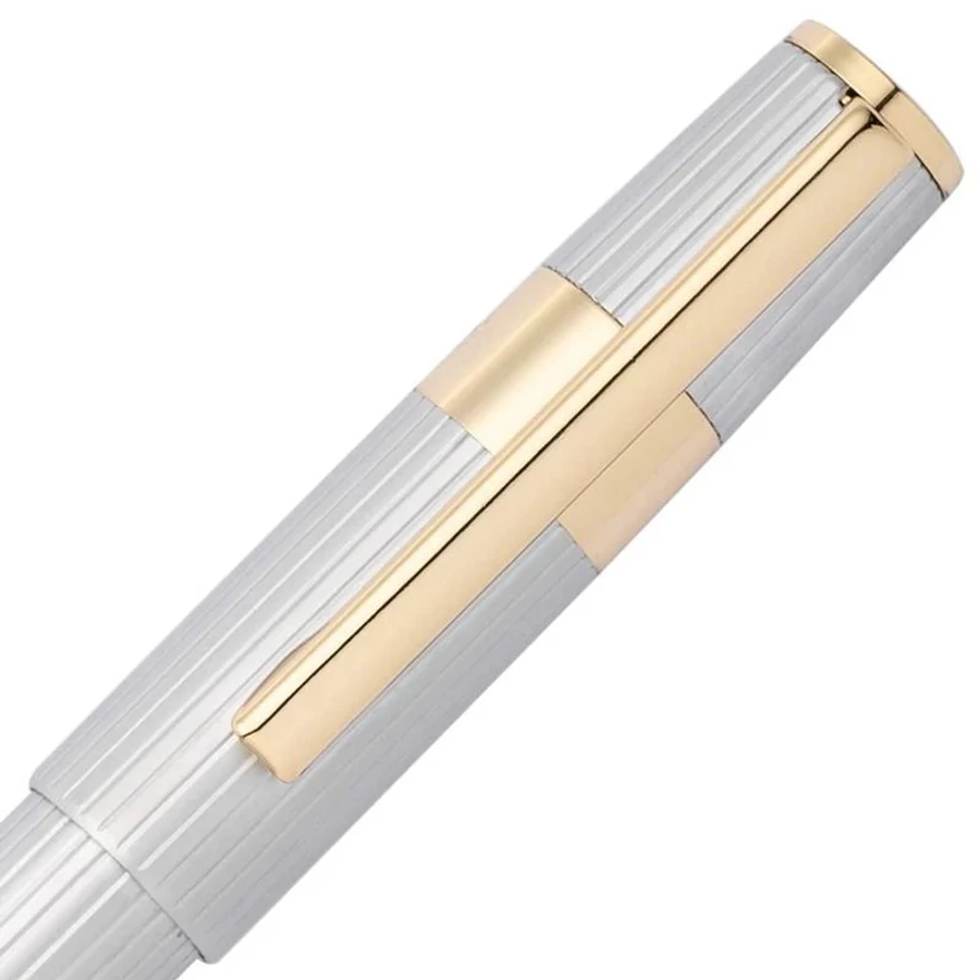 *58730 GTOLL HUGO BOSS Gear Pinstripe Silver/Gold