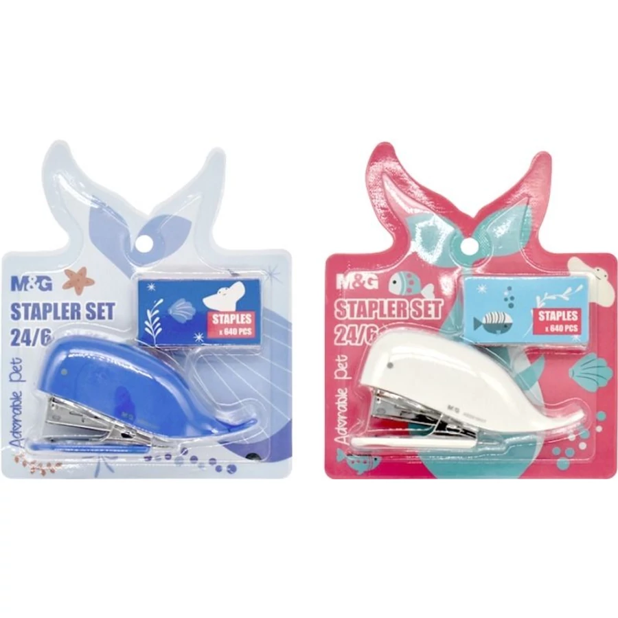 TŰZŐGÉP 24/6 26/6 M&G Adorable Pet 25lap+kapocs  ABS92793