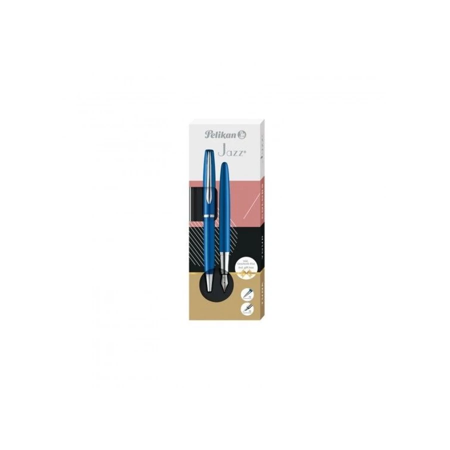 GTOLL SZETT fém gtoll+töltőtoll PELIKAN Jazz Noble Saphire