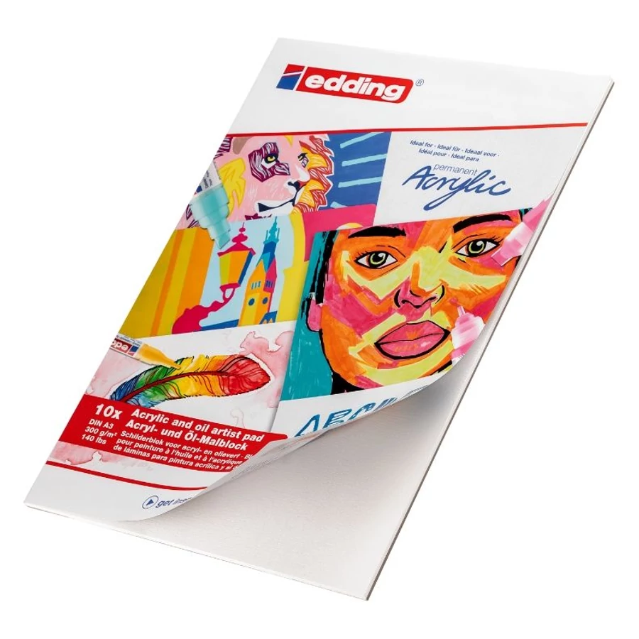 RAJZTÖMB A3 10l Akryl EDDING 30011