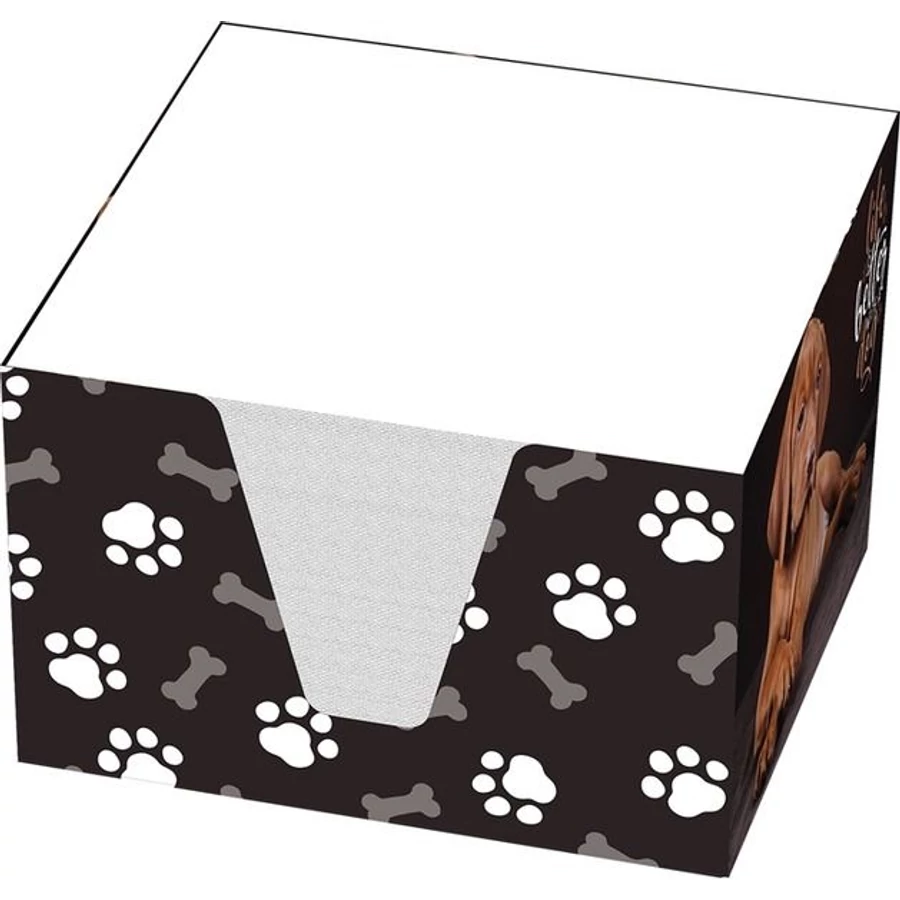 TÉPŐTÖMB T-Creatív 9*9*6cm mintás dobozban (Puppies, A23165TPU)