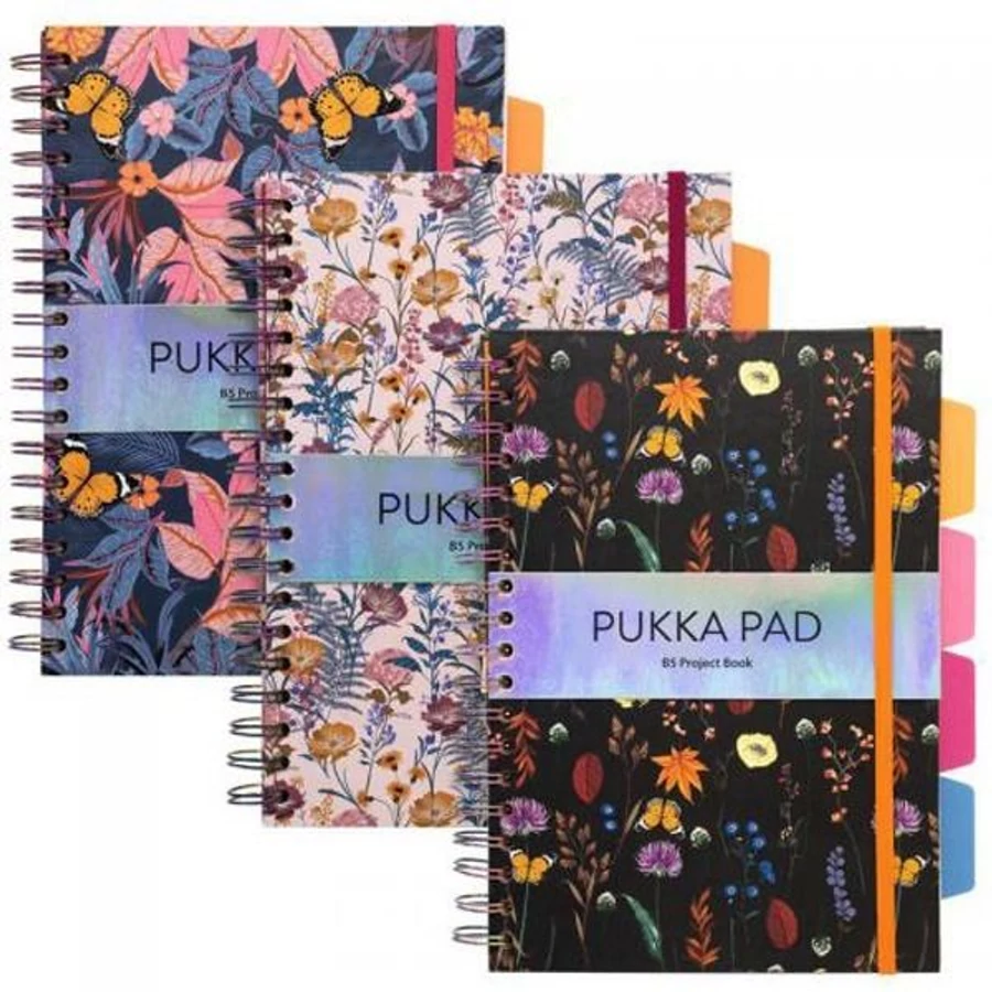FÜZET spirál B5 PUKKA PAD 