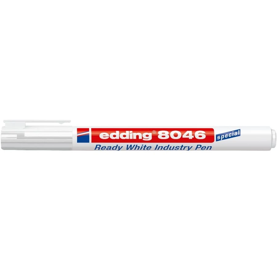 MARKER EDDING 8046 READY WHITE ipari permanent marker fehér