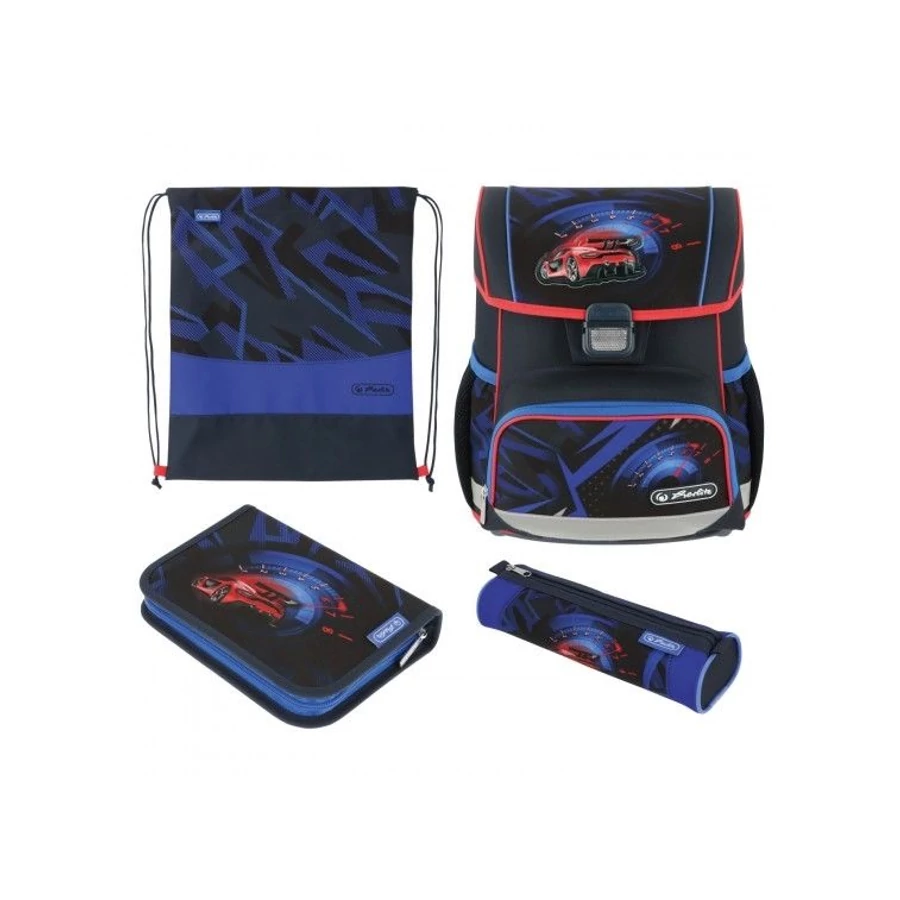 *59106 Iskolatáska HERLITZ Loop Plus töltött High Speed