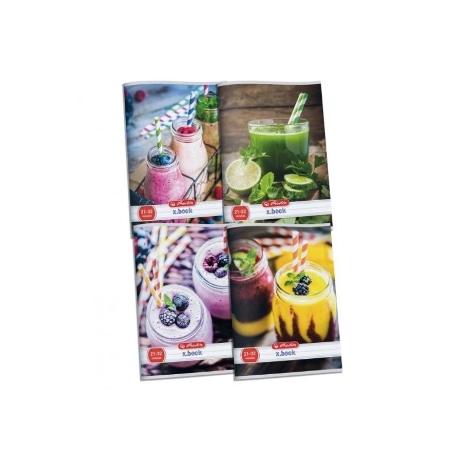 FÜZET A5 HERLITZ vonalas 21-32  Smooth