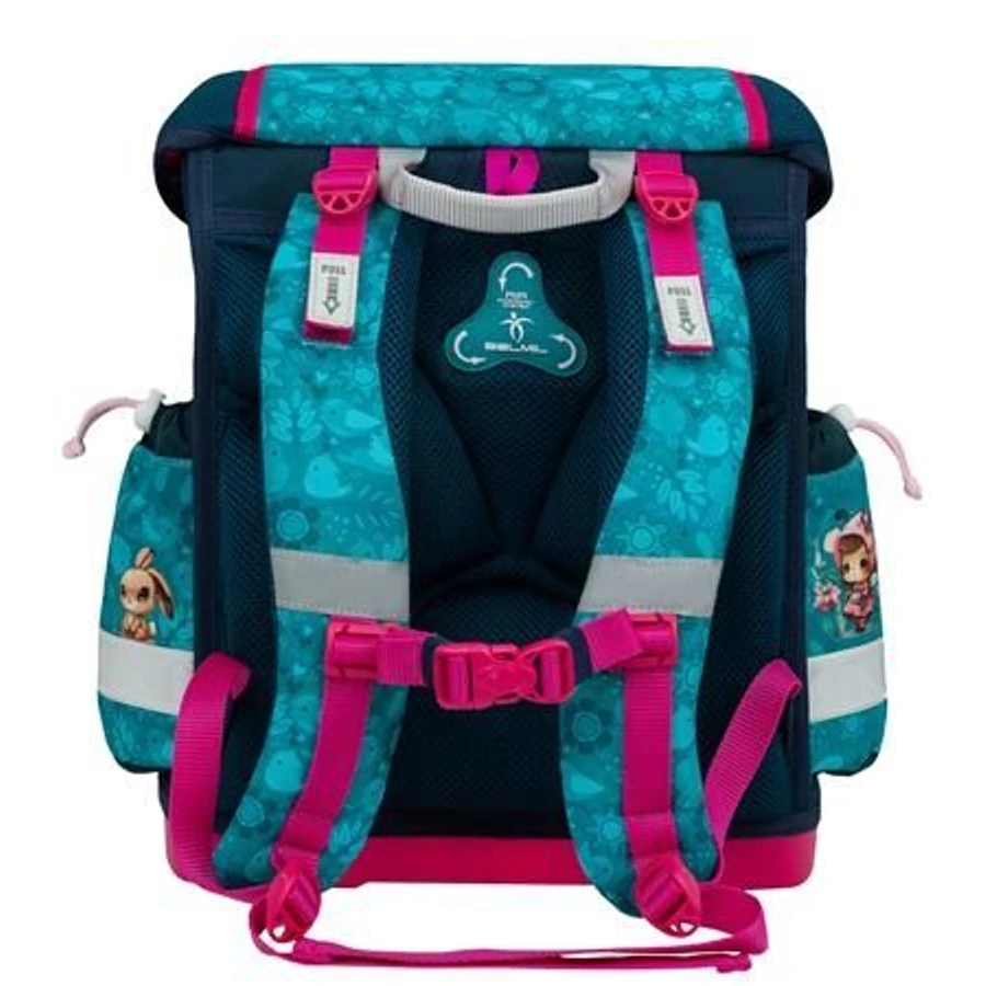 Iskolatáska Belmil Classy' merev falú  403-13/24 (Cute Owl, BL40313AG56L)