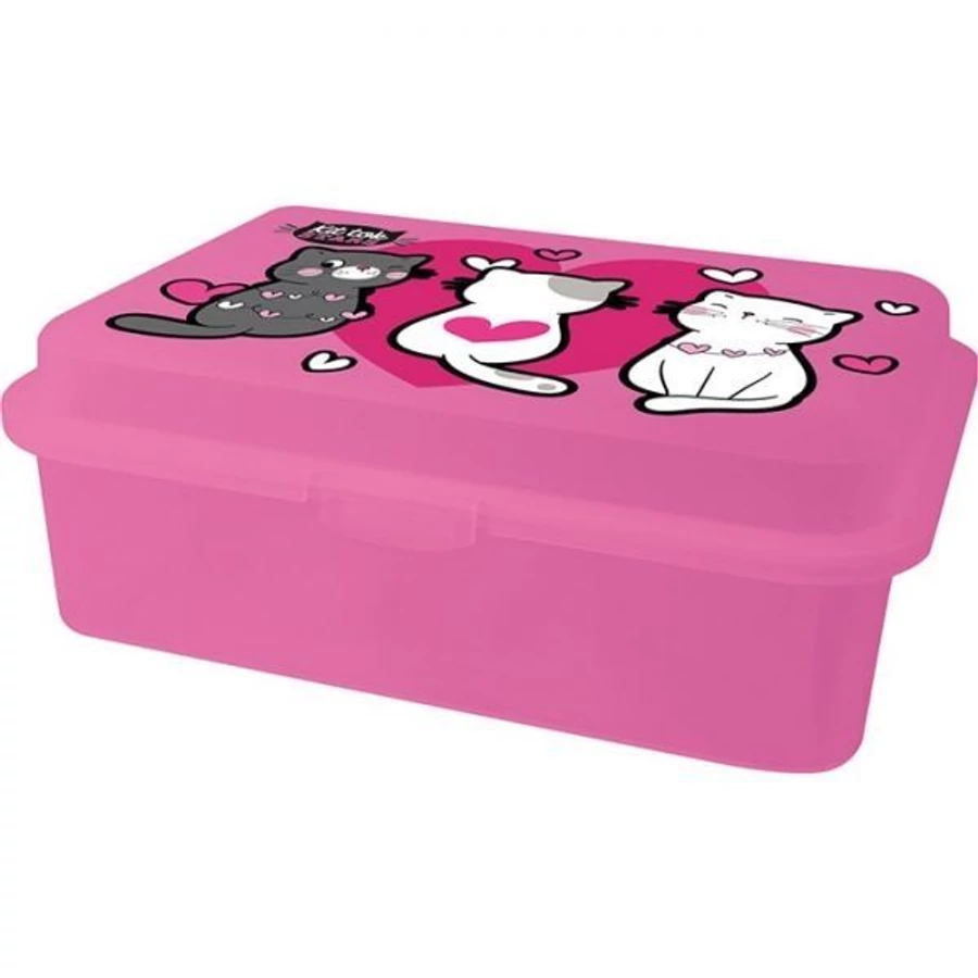 UZSONNÁS doboz LIZZY KitTok Heart Kitty