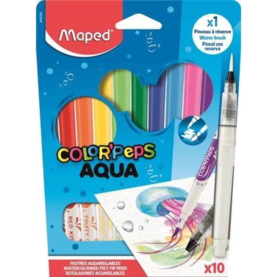 *59234 AKVARELL filctoll készlet 10 vastag 3,6mm MAPED 