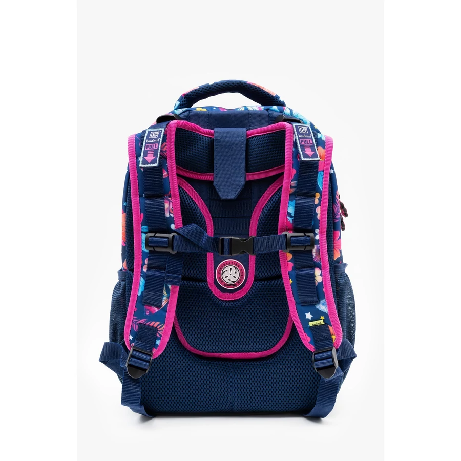 *59265 Hátitáska BUDMIL ergonómiai Balbea 10220013/S9 virágos