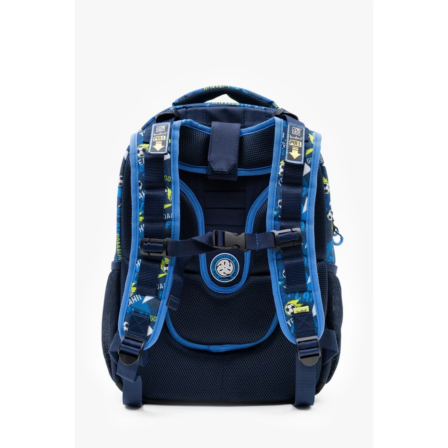 *59267 Hátitáska BUDMIL ergonómiai Balbea 10220013/S11 kék focis