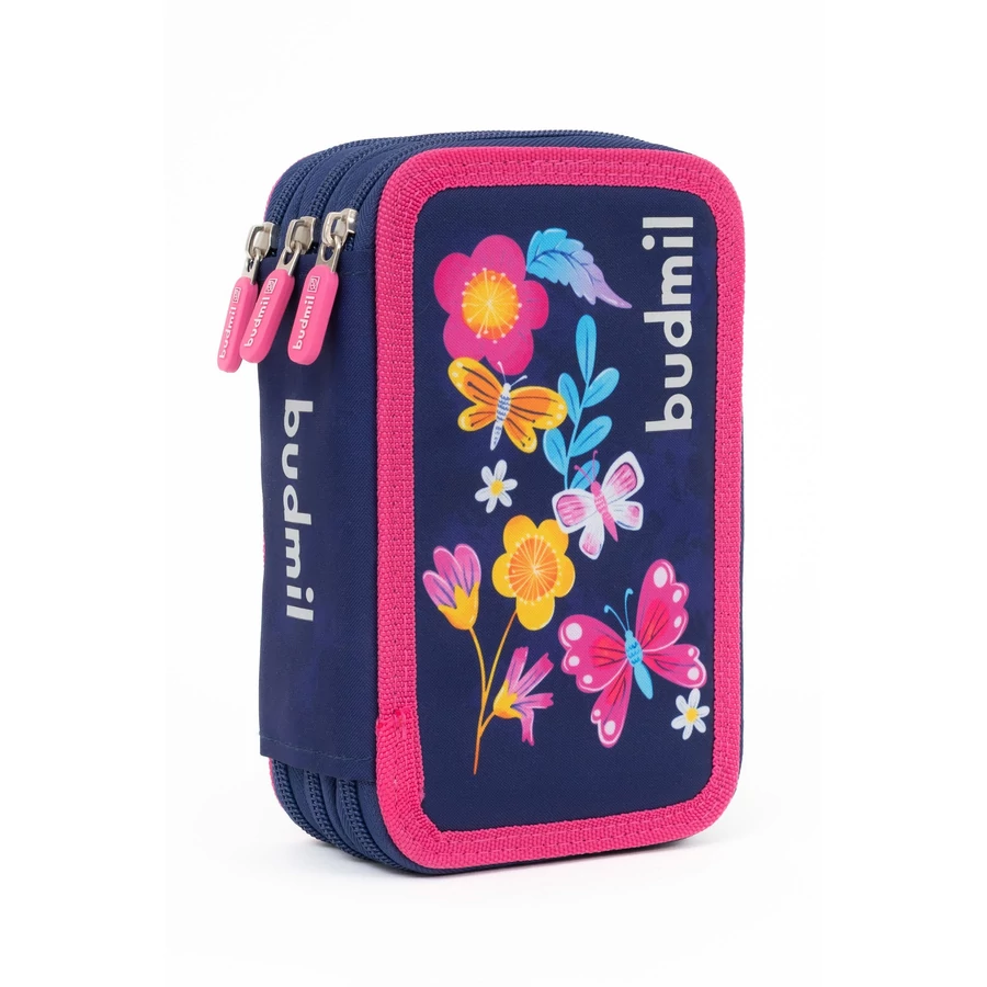 TOLLTARTÓ BUDMIL 3 emeletes  Sherry vegyes minta 10120084 (zöld kockás, 004243/S4)