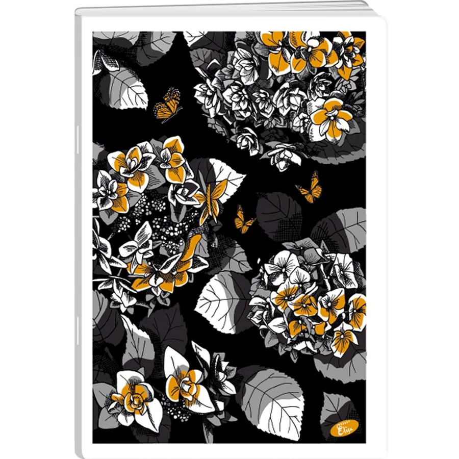 *59323 FÜZET A4 Elisa vonalas 40l Virágok
