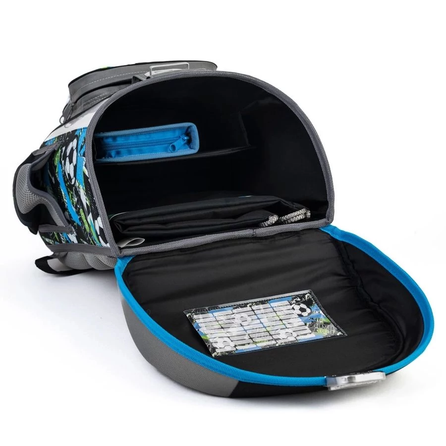 *59448 Iskolatáska szett Lizzy 3db-os Avocado bags Football táska+tolltartó+tornazsá