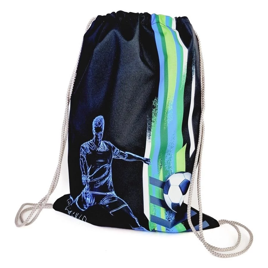 *59448 Iskolatáska szett Lizzy 3db-os Avocado bags Football táska+tolltartó+tornazsá