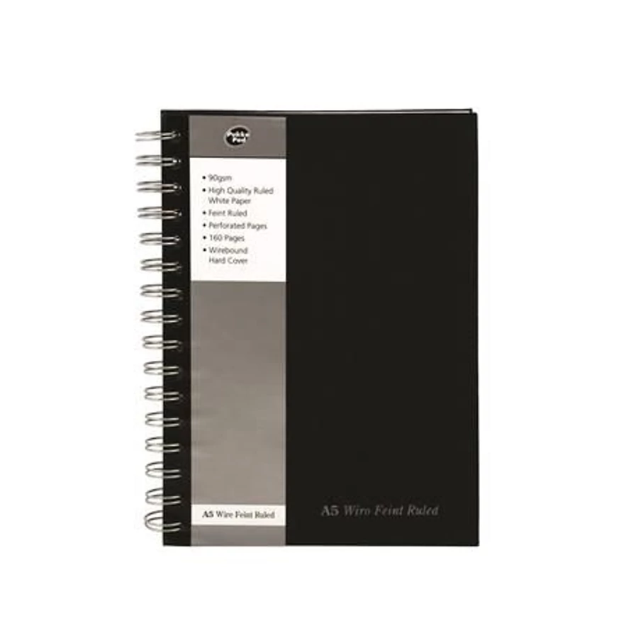 FÜZET spirál A5 PUKKA PAD