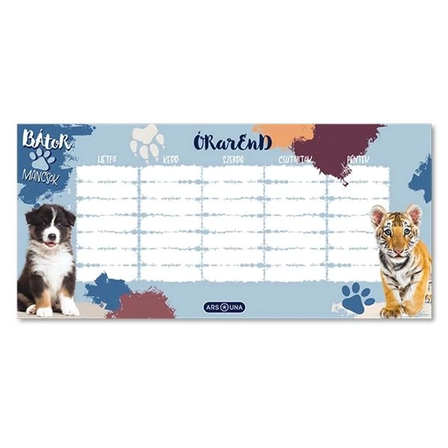 *59584 ÓRAREND  ARS UNA  kétoldalas vegyes