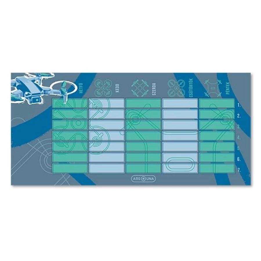 *59584 ÓRAREND  ARS UNA  kétoldalas vegyes