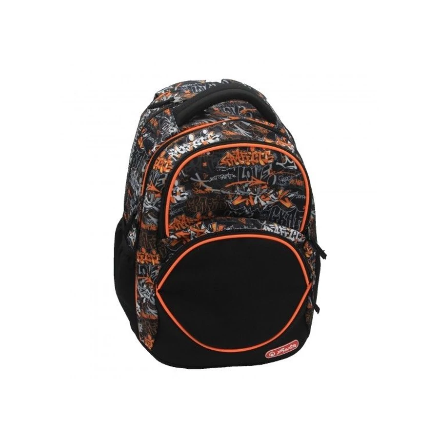 HÁTITÁSKA HERLITZ 28l Zipper Cube Graffiti