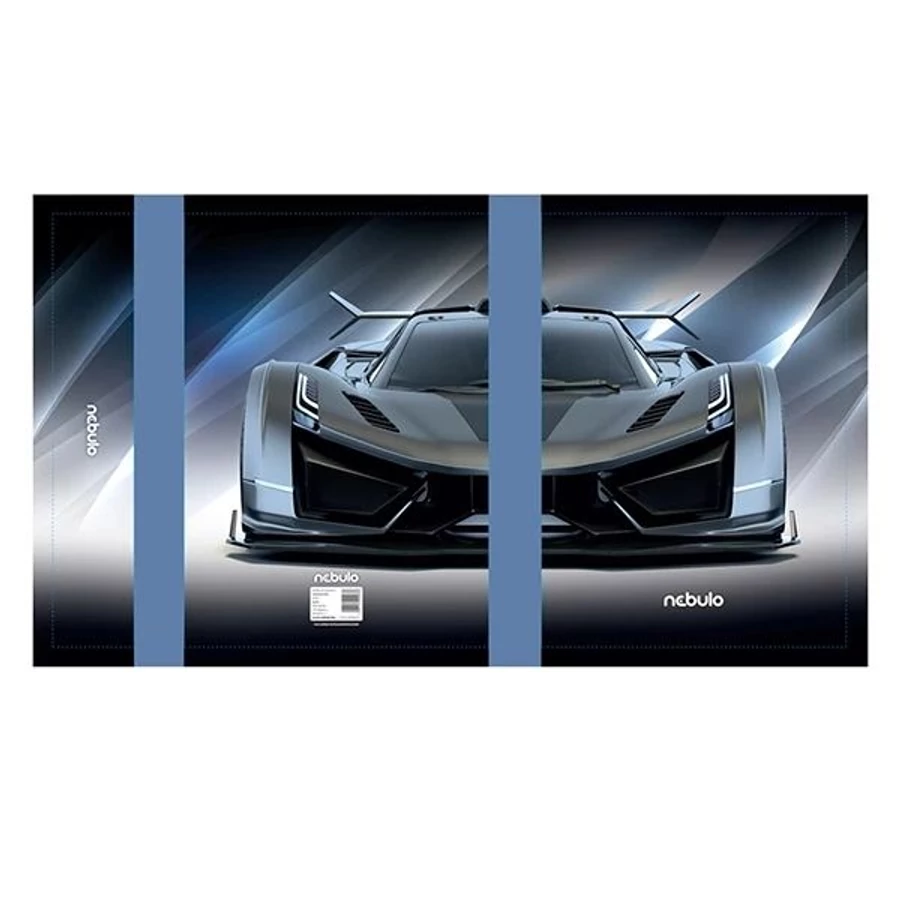 *59720 FÜZETBOX A4 NEBULÓ színes, mintás