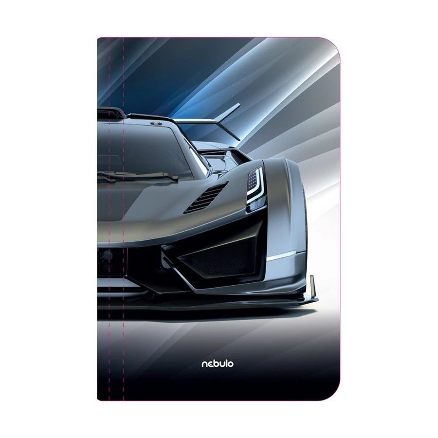 *59722 DOSSZIÉ gumis A4 NEBULO mintás