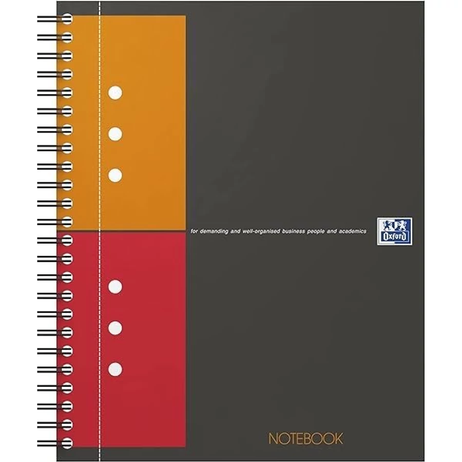 FÜZET spirál A5 kockás OXFORD 