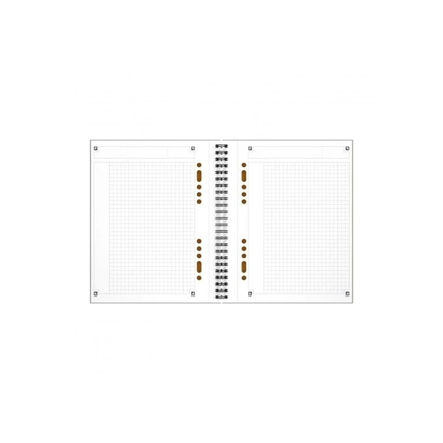 *59794 FÜZET spirál A5 kockás OXFORD 