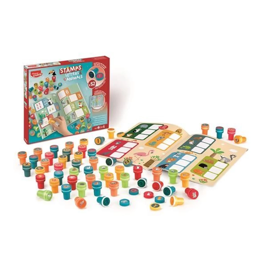 *60097 NYOMDÁZÓ készlet foglalk.füzettel MAPED KREATÍV