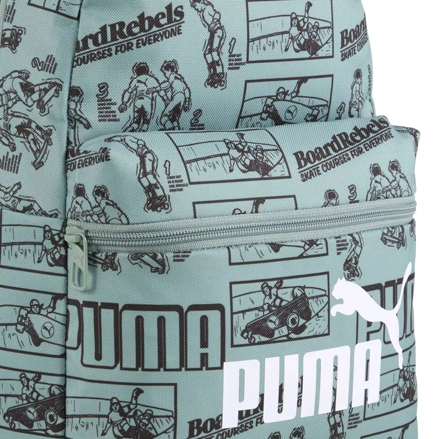 *60565 Hátitáska Puma kicsi 9132401 zöld mintás
