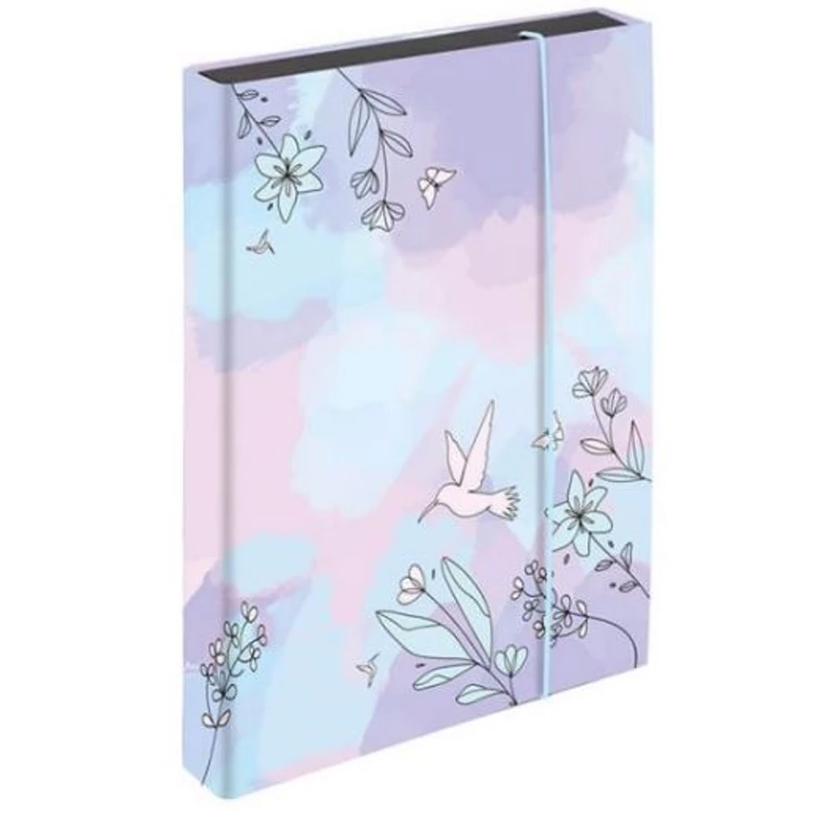 FÜZETBOX A4 OXY BAG Kolibris